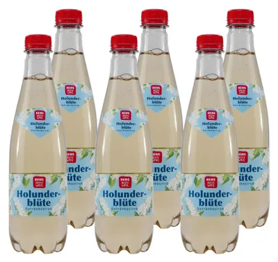 Produktbild von Beste Wahl Holunderblüte Getränkesirup (6 x 0,5L)
