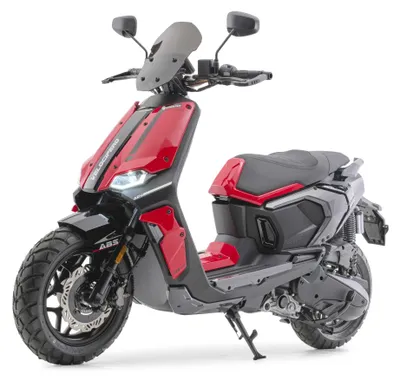 Produktbild von Mobster Motorroller 125ccm 4-Takt, 8,9 kW, 99 km/h, Rot, ABS, LED, KeylessGo, TFT-Display