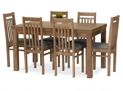 Obrázek produktu pro Jídelní sestava LEJLA stůl + 6 židlí