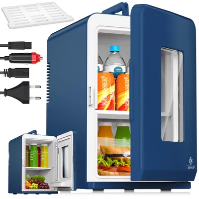 Produktbild von KESSER® Mini Kühlschrank Kühlen & warmhalten auch als Minibar & Kühlbox für Auto