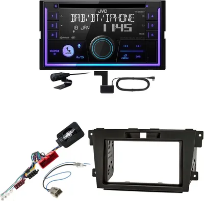 Produktbild von JVC KW-DB95BT Bluetooth Digitalradio USB CD Einbauset für Mazda CX-7
