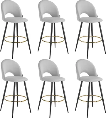 Obrázek produktu pro tectake® Sachel barová židle 49 x 58 x 110 cm, nosnost 120 kg