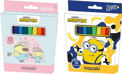 Produktbild von Mazaki 12 Farben Minions – Benjamin