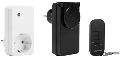 Produktbild von Smartwares SH4-99576, Drinnen/Draußen, Schwarz, Weiß, Haus, 30 m, 30 m, IP20, IP44