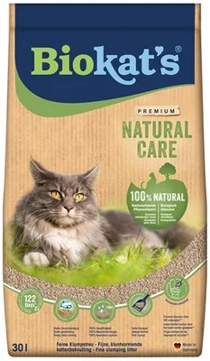 Immagine prodotto di Lettiera per gatti BIOKAT'S Natural Care, 30 litri