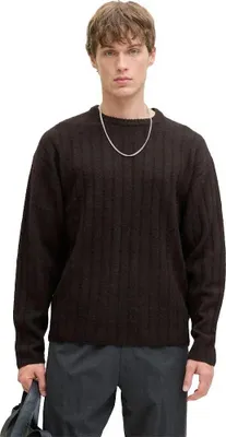 Obrázok produktu pre Jack & Jones Bradley Carter sveter hnedý M Pánske hnedé M