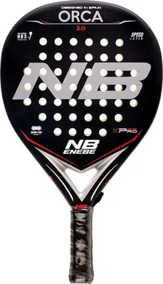 Produktbild von Enebe Orca 3.0 Padelschläger Schwarz  Schwarz One Size