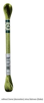 Produktbild von DMC Stickgarn Mouline Satin 1008F -472, 6-fädig, 8m