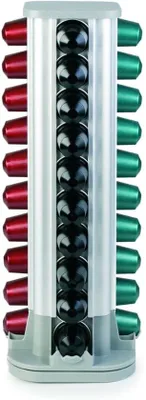 Produktbild von Famanu Kaffeekapsel-Dispenser drehbar - 40 Kapseln