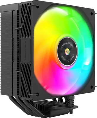 Zdjęcie produktu dla Mars Gaming MCPUX5ARGB, Chłodnica powietrza, 12 cm, Czarny