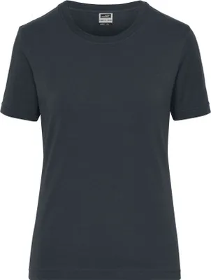 Produktbild von T-Shirt aus weichem Elastic-Single-Jersey carbon, Gr. L