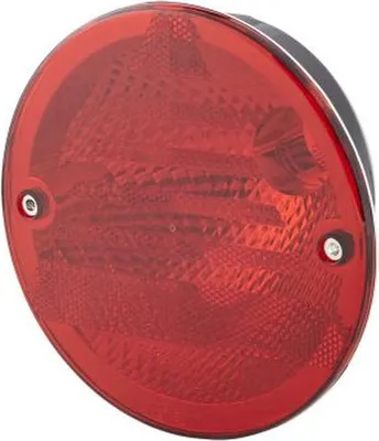 Obrázok produktu pre Zadný reflektor červenej farby pre horizontálnu montáž HELLA pre rôzne vozidlá.