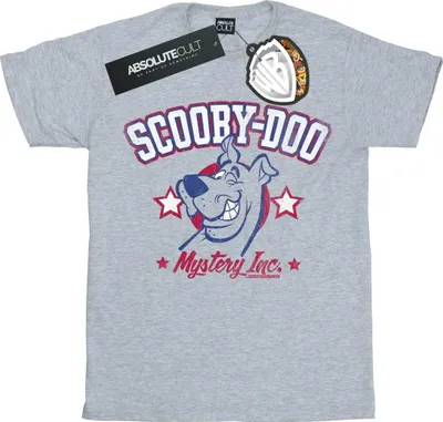 Produktbild von Scooby Doo - "Collegiate" T-Shirt für Damen BI43561 (S) (Grau)