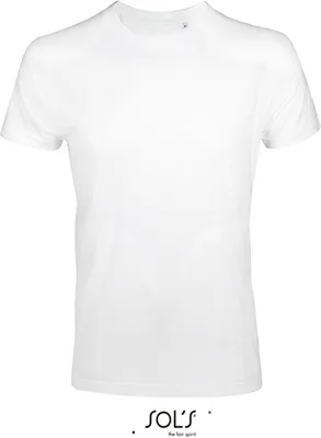 Produktbild von SOLs 00580 | Imperial Fit Herren T-Shirt - Farbe: White - Größe: L