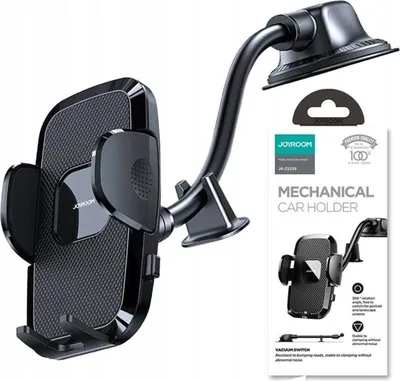 Zdjęcie produktu dla JOYROOM JR-ZS259, Telefon komórkowy/Smartfon, Uchwyt aktywny, Samochód, Czarny
