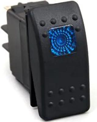 Produktbild von Kippschalter blau für die Kippschalter Konsole Jeep Wrangler TJ 97-06