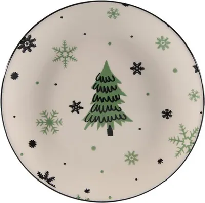 Image de Assiette "Arbre de Noël