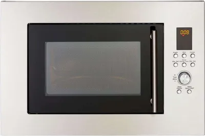 Produktbild von PKM Vstavaná mikrovlnná rúra s grilom LED displejom 23L varná komora MW900-23G-IN 900W