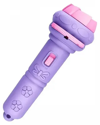 Produktbild von AFF 4055 Kinder-Lichtprojektor 2-in-1 mit 8 Motiven, violett