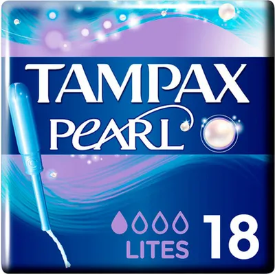 Produktbild von TAMPAX Pearl Light, 18 Stück(e)