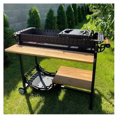 Produktbild von Garten Mangal Armada 1 für 20 Spieße in Schwarz