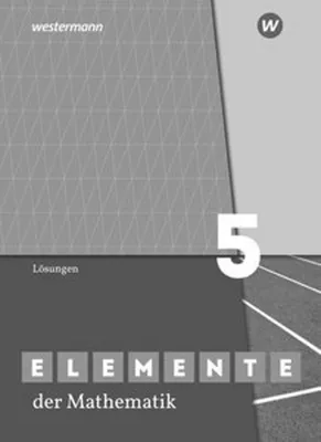 Obrázek produktu pro Elemente der Mathematik SI 5. Lösungen. G9 in Nordrhein-Westfalen