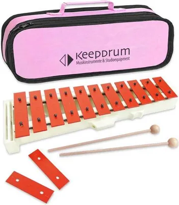 Image de Carillon Sonor SG Soprano avec étui rose