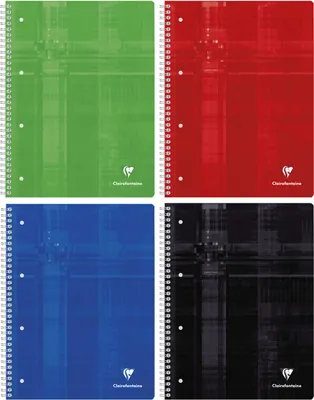 Produktbild von Clairefontaine 8279C, Muster, Gemischte Farben, A4+, 80 Blätter, 90 g/m², Universal