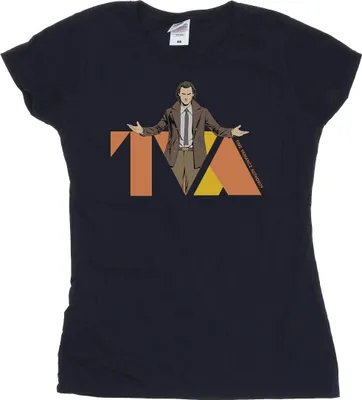 Produktbild von Marvel - "TVA" T-Shirt für Damen BI26294 (S) (Marineblau)