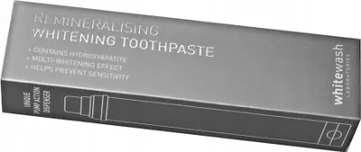 Produktbild von Whitewash | Zahnpasta - Zahnaufhellende Zahnpasta - 75 Ml - Weiß - Remineralisierend - Fluorid - Frischer Atem