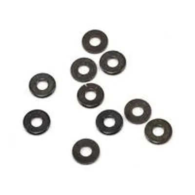 Imagen del producto de Arandelas de acero M3x8x1mm, paquete de 10 unidades.