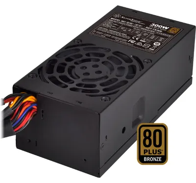 Zdjęcie produktu dla Silverstone TX300, 300 W, 90 - 264 V, 47 - 63 Hz, Aktywne, 95 W, 276 W