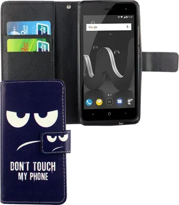 Produktbild von Handyhülle Tasche für Wiko Jerry 2 Dont Touch my Phone