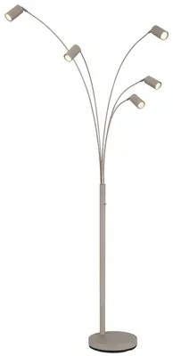Produktbild von GLOBO 57910-5SSA, Metall, IP20, II, GU10, 35 W, 230 V
