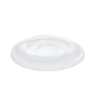 Obrázek produktu pro 500 Víko Papstar, kulaté, R-PET, Ø 15,5 cm, 2,5 cm, čiré 12039