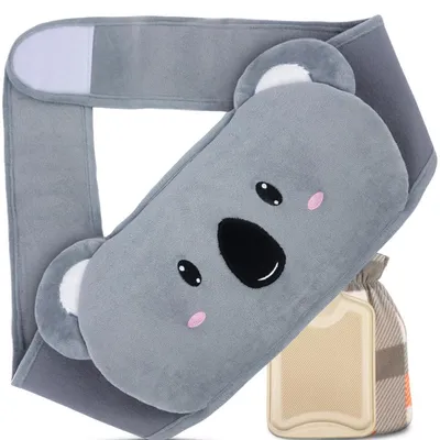 Produktbild von Wärmflaschengürtel XXL 130cm Koala 3in1 mit Bezug 1L für Rücken Bauch Nacken