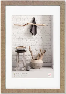 Produktbild von Walther Design HO090C, Einzelbilderrahmen, Holz, Braun, 42 x 59,4 cm, Rechteckig, Deutschland