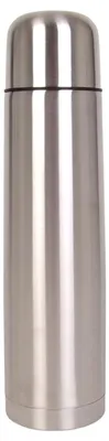 Produktbild von Edelstahl Isolierflasche mit Trinkbecher 1L Thermoflasche Thermokanne Becher