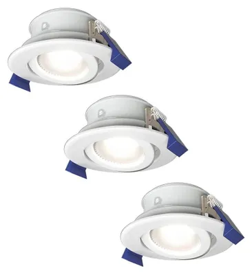 Produktbild von hoftronic LED Einbaustrahler 3x4W 345lm 6500K GU10 IP65 Weiß Dimmbar Schwenkbar