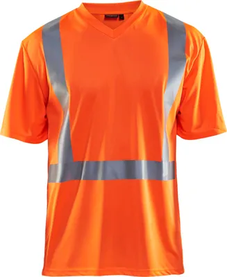 Produktbild von Blakläder High Vis T-Shirt 3382 1011 in div. Farben, Farbe:orange, Größe:XL