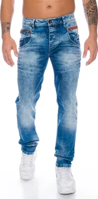 Produktbild von Cipo & Baxx Herren Jeans BJ3940 Blau, W34/L32
