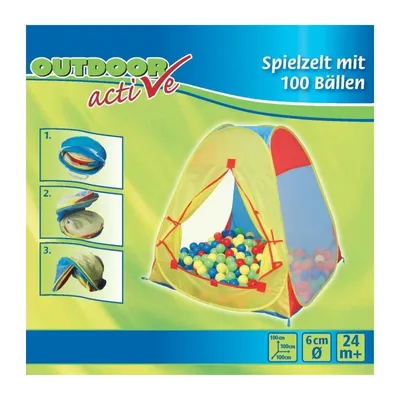 Produktbild von Outdoor active Zelt mit 100 Bällen