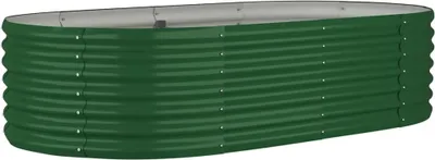 Obrázek produktu pro Vyvýšený záhon pozinkovaná ocel 152x80x36 cm zelený