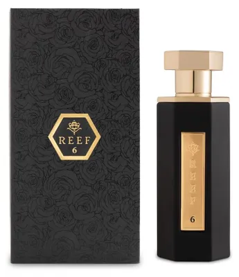 Produktbild von REEF 6 Eau de Parfum – Unisex Premium Parfum mit Rose, spritzigem Zitrus & sinnlichem Moschus – Langanhaltender Luxusduft für Damen & Herren