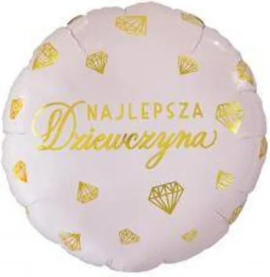 Zdjęcie produktu dla Balon foliowy okrągły, banknoty, 45 cm
