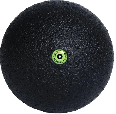 Produktbild von Blackroll Kugel Selbstmassage Ball, schwarz  12 cm