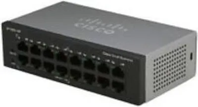 Image de Cisco Small Business SG110-16HP, non administré, L2, Gigabit Ethernet (10/100/1000), supporte l'alimentation par Ethernet (PoE), montage en rack, 1U