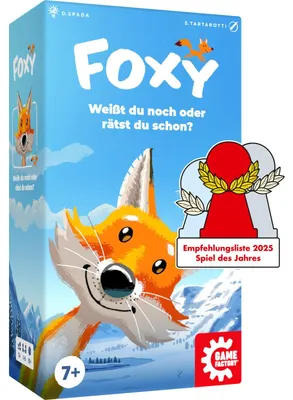 Obrázok produktu pre Game Factory Foxy, Kartová hra, Pamäť, 7 rok / roky, 15 min
