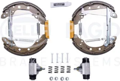 Produktbild von HELLA Bremsensatz Trommelbremse Hinten für VW GOLF III (1H1) 8DB 355 022-711