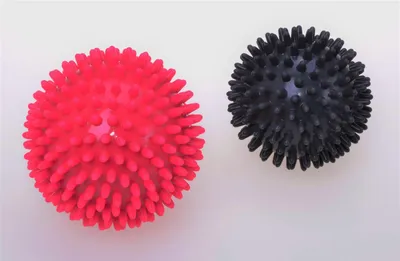 Produktbild von Filmer Titanus 22031 Massage-Bälle 2er Set rot und schwarz